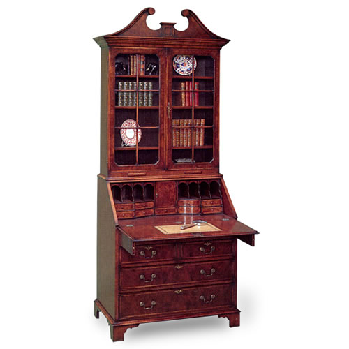 antique reproduction secretary, antique secretary, reproduction