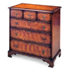 Large Oyster Veneer Chest