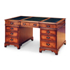 Breakfronted Pedestal Desk